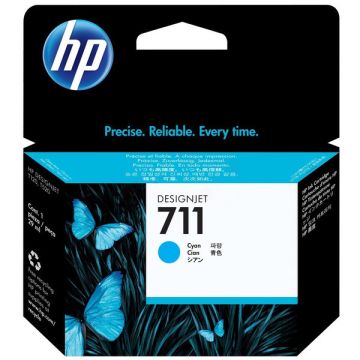 CZ130A / 711 HP - cyan - cartouche de marque