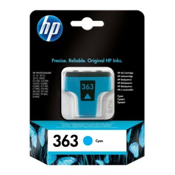 C8771EE / 363 HP - cyan - cartouche de marque