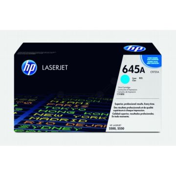 C9731A / 645A HP - cyan - toner de marque