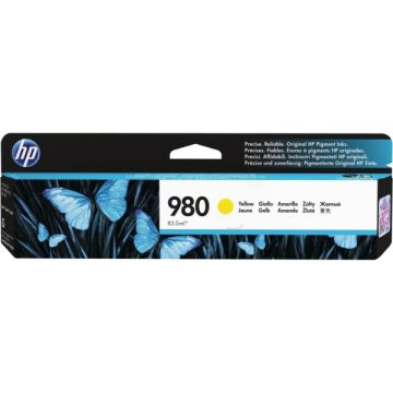 D8J09A / 980 HP - jaune - cartouche de marque