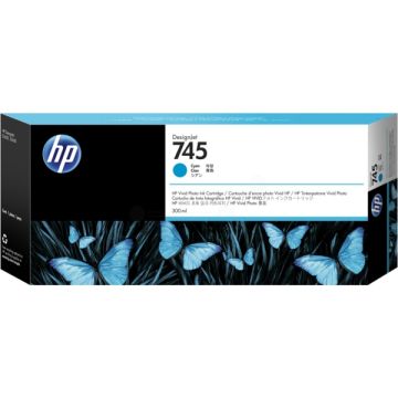 F9K03A / 745 HP - cyan - cartouche de marque