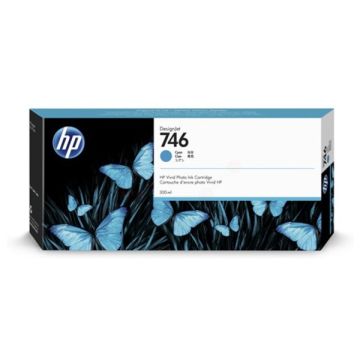 P2V80A / 746 HP - cyan - cartouche de marque