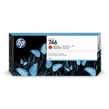 P2V81A / 746 HP - rouge - cartouche de marque