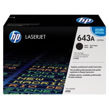 Q5950A / 643A HP - noir - toner de marque