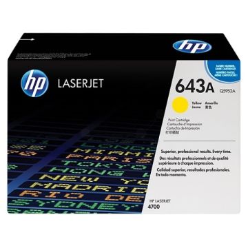Q5952A / 643A HP - jaune - toner de marque