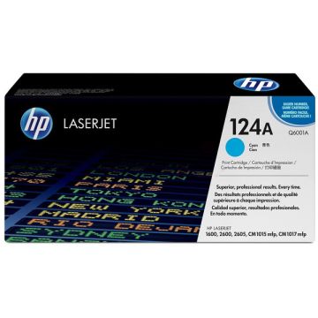 Q6001A / 124A HP - cyan - toner de marque