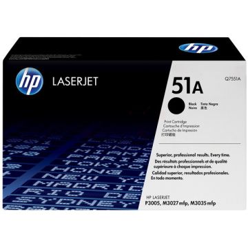 Q7551A / 51A HP - noir - toner de marque
