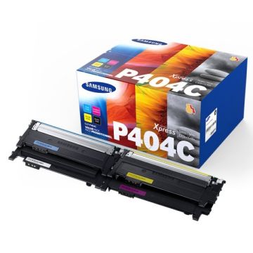 SU365A / CLT-P404C HP - multipack 4 couleurs : noir, cyan, magenta, jaune - toners de marque