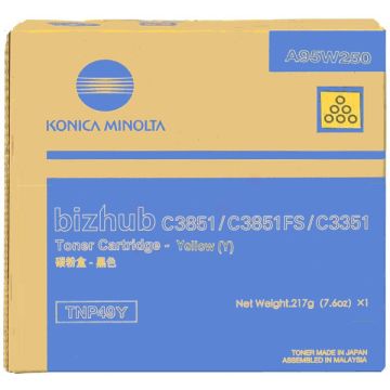 A95W250 / TNP-49 Y Konica Minolta - jaune - toner de marque