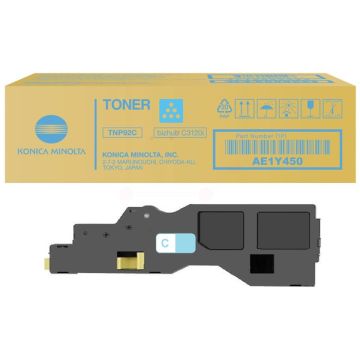 AE1Y450 / TNP-92 C Konica Minolta - cyan - toner de marque