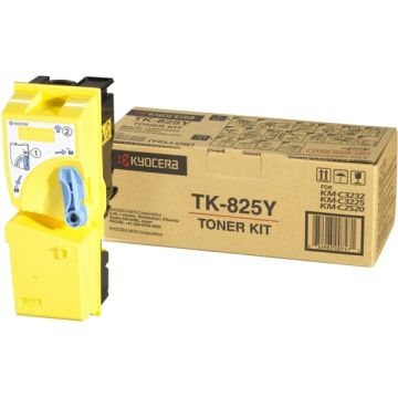 1T02FZAEU0 / TK-825 Y Kyocera - jaune - toner de marque