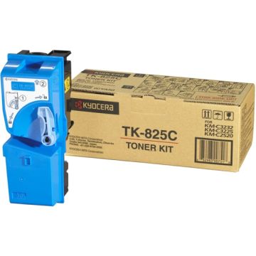 1T02FZCEU0 / TK-825 C Kyocera - cyan - toner de marque