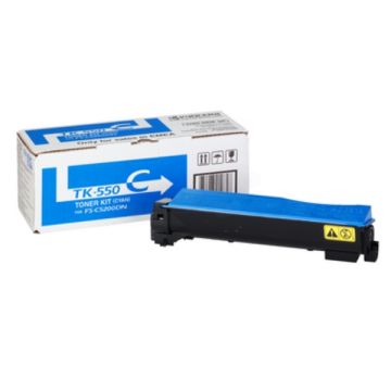 1T02HMCEU0 / TK-550 C Kyocera - cyan - toner de marque