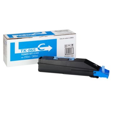 1T02JZCEU0 / TK-865 C Kyocera - cyan - toner de marque