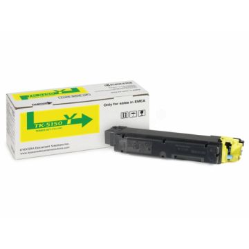 1T02NSANL0 / TK-5150 Y Kyocera - jaune - toner de marque