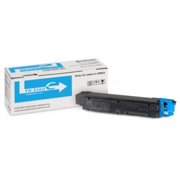 1T02NTCNL0 / TK-5160 C Kyocera - cyan - toner de marque