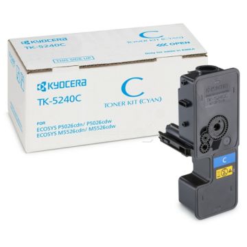 1T02R7CNL0 / TK-5240 C Kyocera - cyan - toner de marque