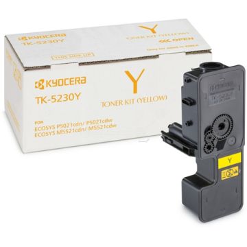 1T02R9ANL0 / TK-5230 Y Kyocera - jaune - toner de marque