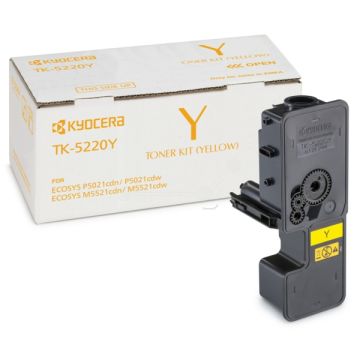 1T02R9ANL1 / TK-5220 Y Kyocera - jaune - toner de marque