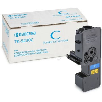 1T02R9CNL0 / TK-5230 C Kyocera - cyan - toner de marque