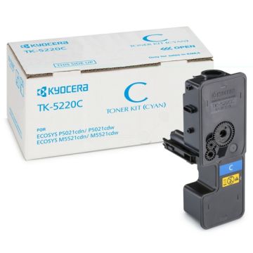 1T02R9CNL1 / TK-5220 C Kyocera - cyan - toner de marque