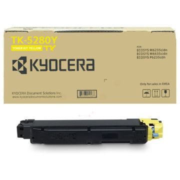 1T02TWANL0 / TK-5280 Y Kyocera - jaune - toner de marque
