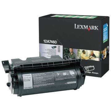 12A7460Lexmark - noir - toner de marque