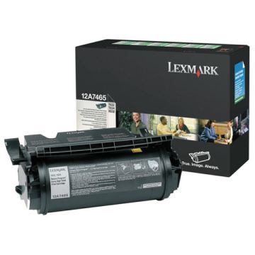12A7465Lexmark - noir - toner de marque