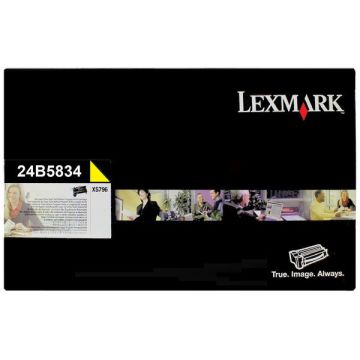 24B5834Lexmark - jaune - toner de marque