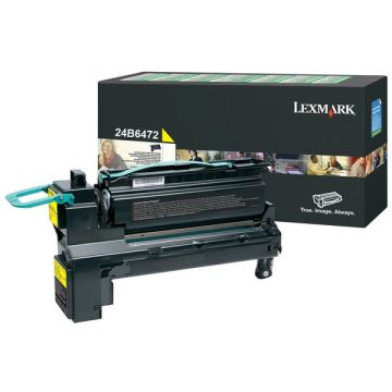 24B6472Lexmark - jaune - toner de marque