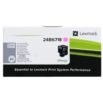 24B6718Lexmark - magenta - toner de marque
