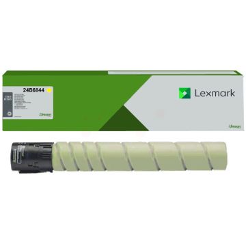 24B6844Lexmark - jaune - toner de marque
