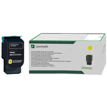 24B7180Lexmark - jaune - toner de marque