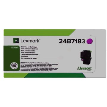 24B7183Lexmark - magenta - toner de marque