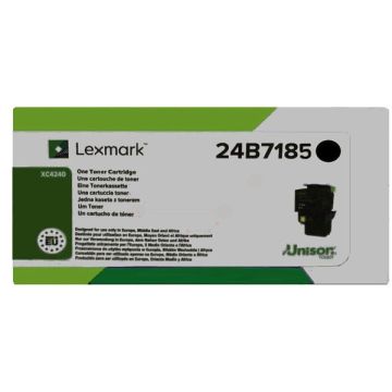 24B7185Lexmark - noir - toner de marque