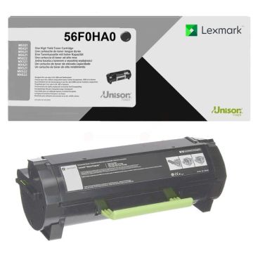56F0HA0Lexmark - noir - toner de marque