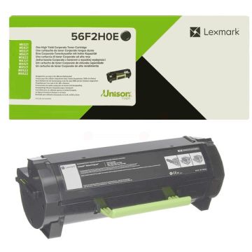 56F2H0ELexmark - noir - toner de marque