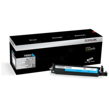 70C0D20 / 700D2 Lexmark - cyan - unité développeur de marque