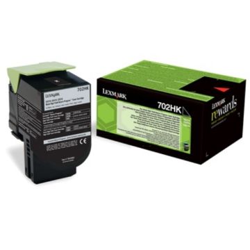70C2HK0 / 702HK Lexmark - noir - toner de marque