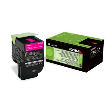 70C2HM0 / 702HM Lexmark - magenta - toner de marque