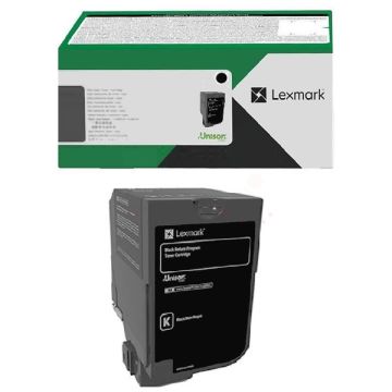 71C2HK0Lexmark - noir - toner de marque
