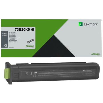 73B20K0Lexmark - noir - toner de marque