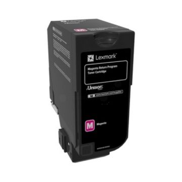 74C20MELexmark - magenta - toner de marque