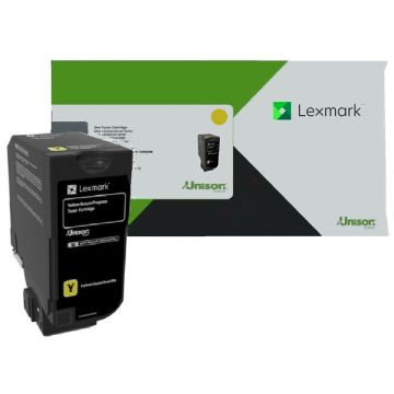 74C2SY0Lexmark - jaune - toner de marque