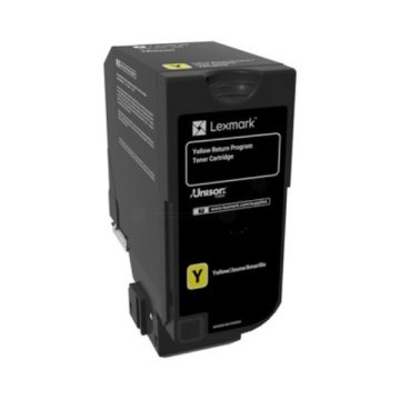 74C2SYELexmark - jaune - toner de marque