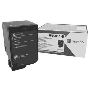 75B0010Lexmark - noir - toner de marque