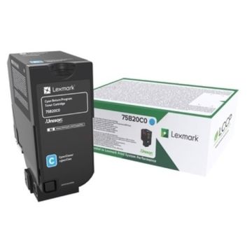 75B20C0Lexmark - cyan - toner de marque