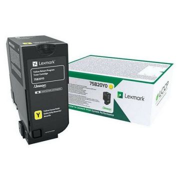 75B20Y0Lexmark - jaune - toner de marque