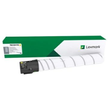 76C0HY0Lexmark - jaune - toner de marque