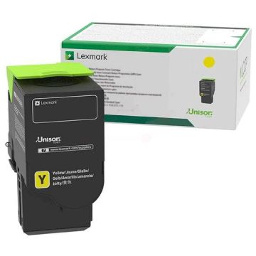 78C2UY0Lexmark - jaune - toner de marque
